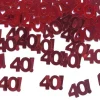 Konfetti Rød 40