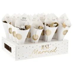 Konfettistruter Kit Just Married