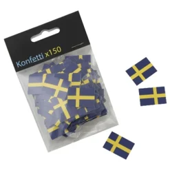 Konfetti Svenske flagg