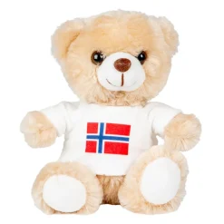 Kosebamse med Norsk Flagg