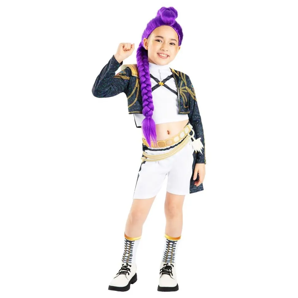 K-pop Demon Hunters™ Rumi Gold Deluxe Barn Kostyme