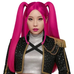 K-pop Pink Charm Parykk