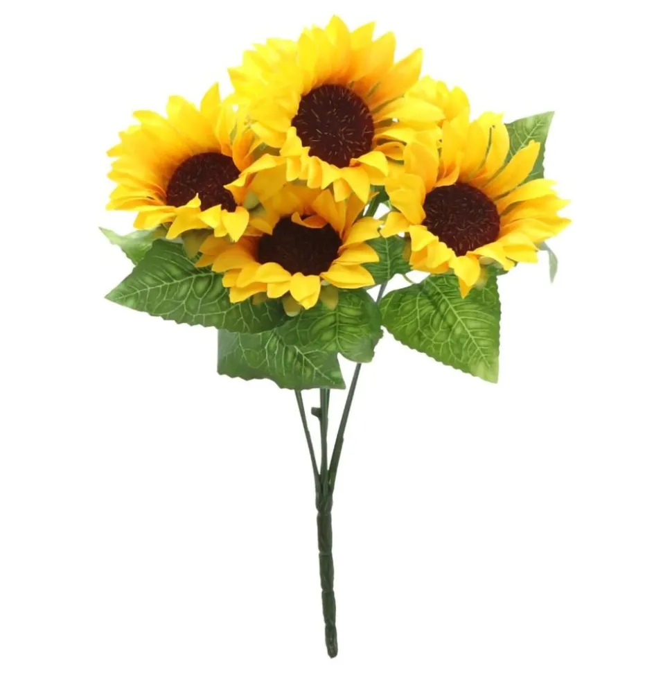 Kunstig Blombukett Solsikker