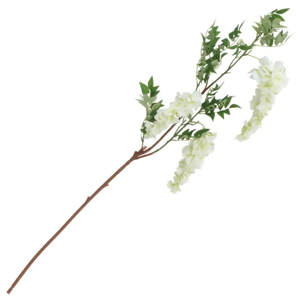 Kunstig Blomst Blåregn Hvit