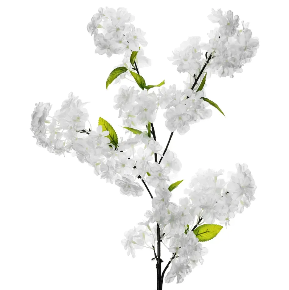 Kunstig Blomst Kirsebærblomst Hvit