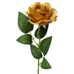 Kunstig Rose Gull