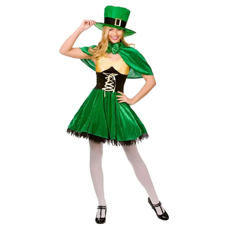 Kvinnelig Leprechaun Budsjett Kostyme