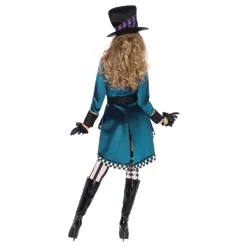 Kvinnelig Mad Hatter Deluxe Kostyme
