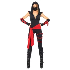 Kvinnelig Ninja Deluxe Kostyme