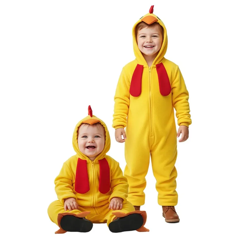 Kylling Jumpsuit Barn Kostyme