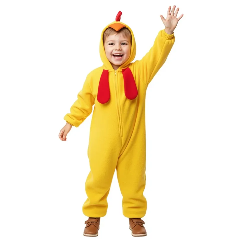 Kylling Jumpsuit Barn Kostyme