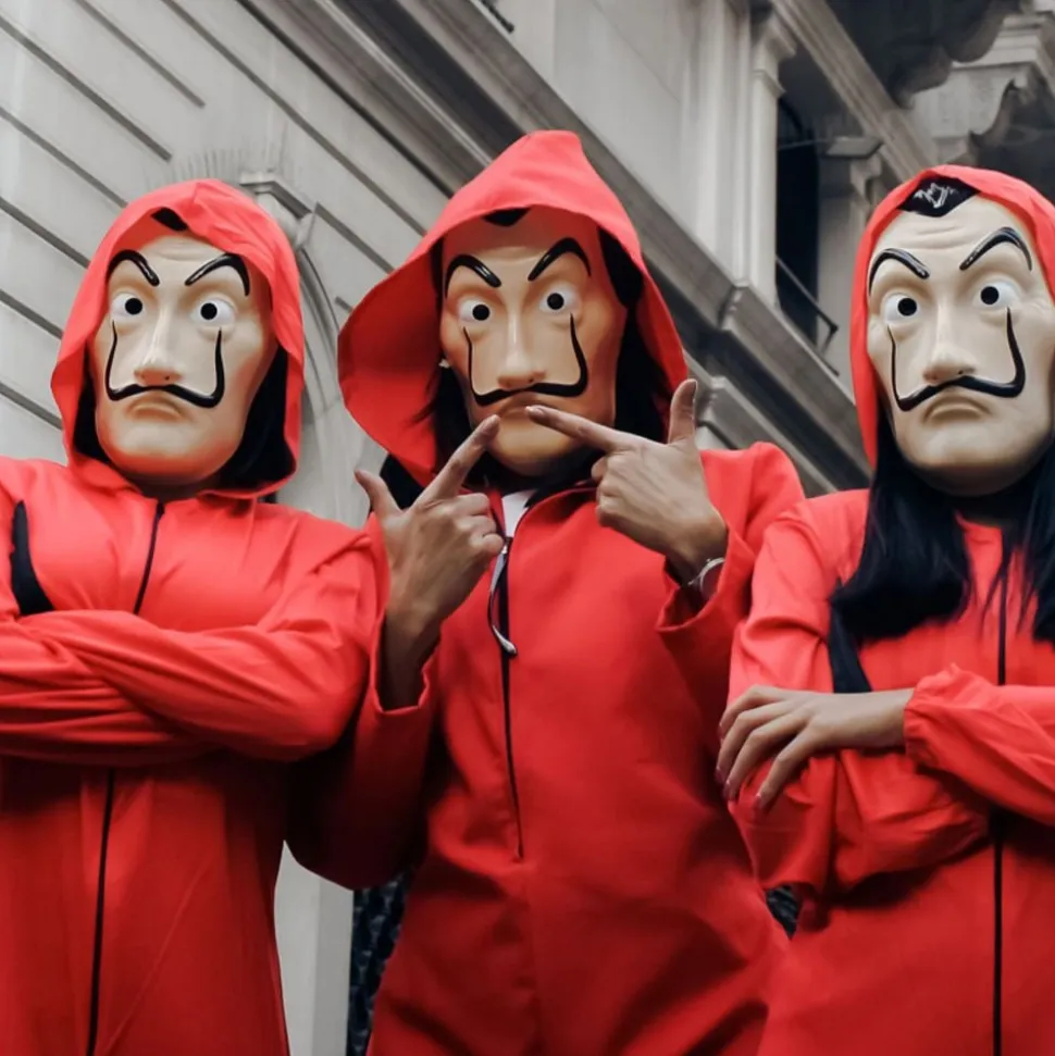La Casa de Papel Budsjett Barn Kostyme