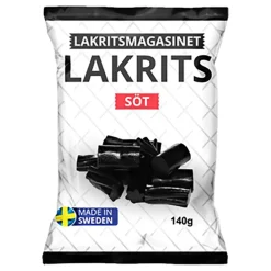 Lakritsmagasinet Sötlakrits (Søt lakris)