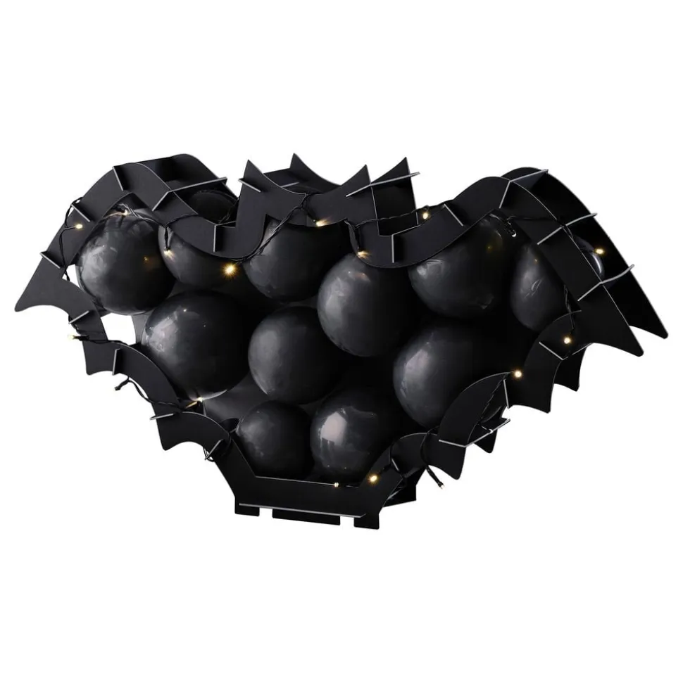 LED Ballongboks Flaggermus Sett