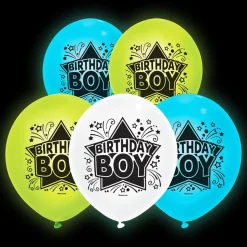 LED-ballonger Birthday Boy