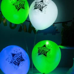 LED-ballonger Birthday Boy