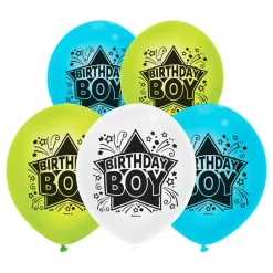 LED-ballonger Birthday Boy