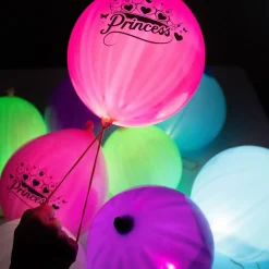 LED-ballonger Mini Punch Prinsesser