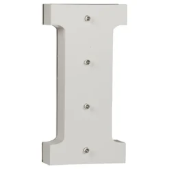 LED-Bokstav i Tre Hvit