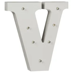 LED-Bokstav i Tre Hvit