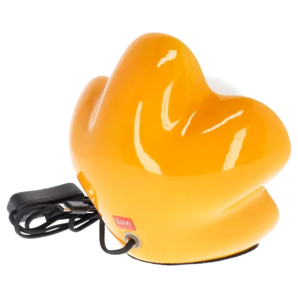 LED Bordlampe Flower Power Shiny Orange