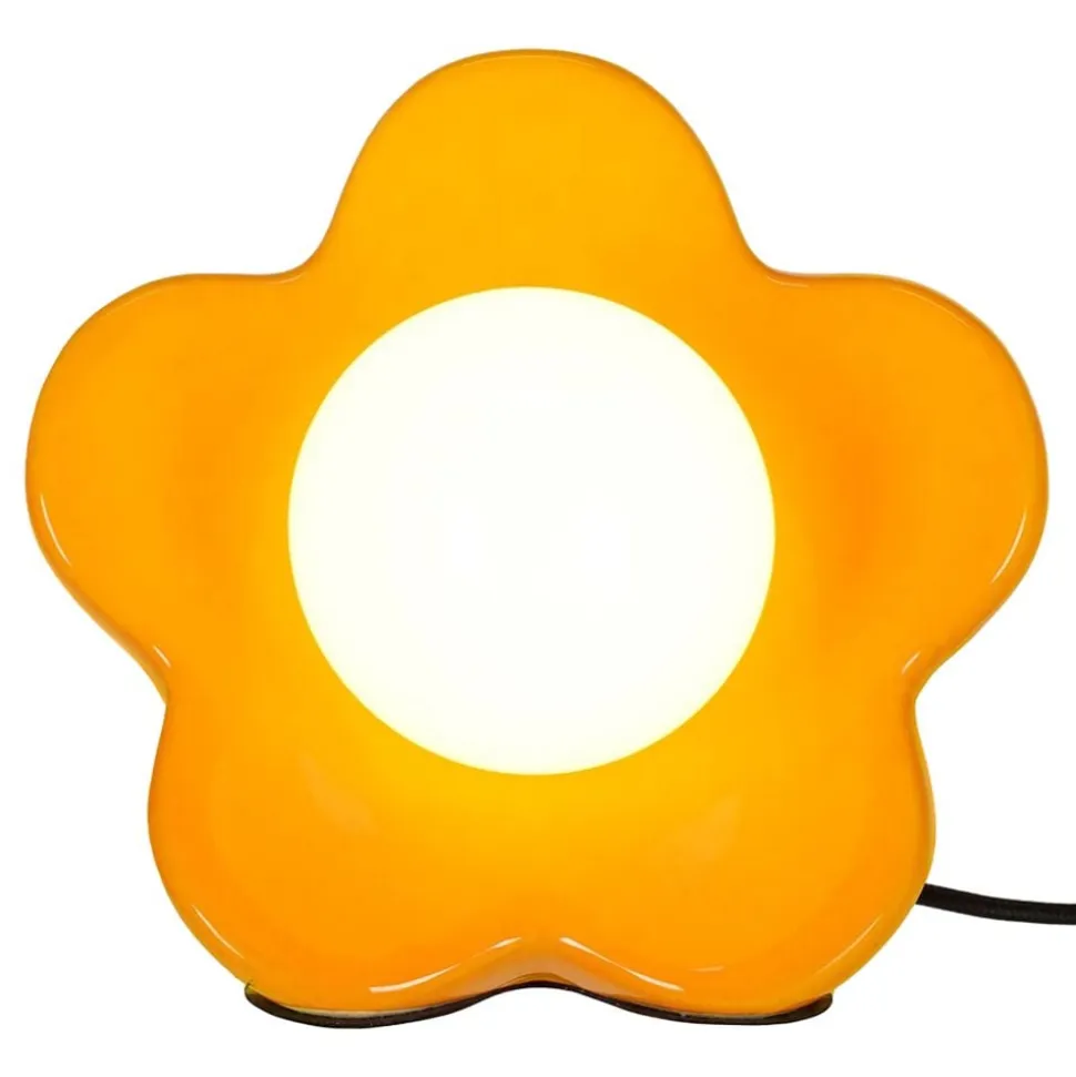 LED Bordlampe Flower Power Shiny Orange