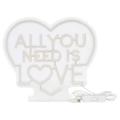 LED-lampe All You Need is Love