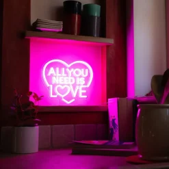 LED-lampe All You Need is Love