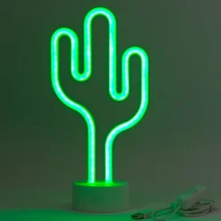 LED-Lampe Kaktus med Neon-effekt