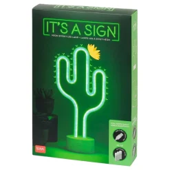 LED-Lampe Kaktus med Neon-effekt