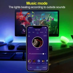 LED-Lampe Rund Wi-Fi