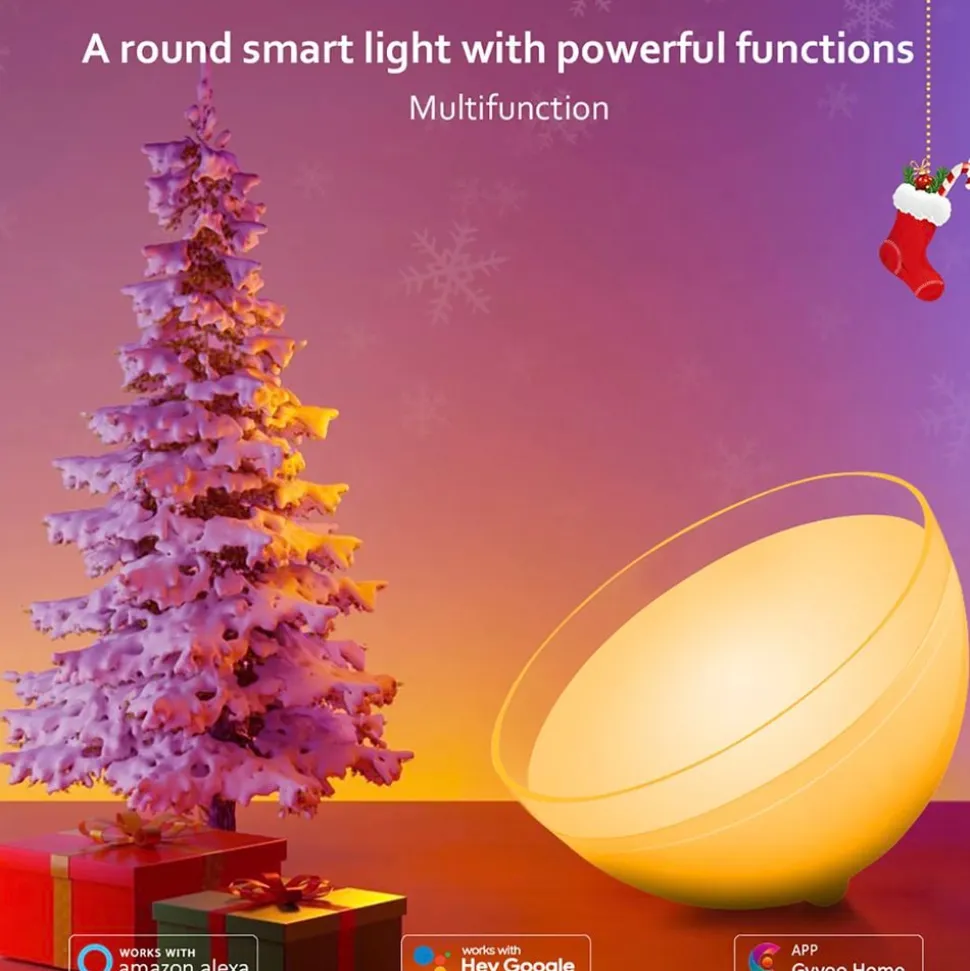 LED-Lampe Rund Wi-Fi