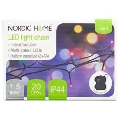 LED Lysslynge Flerfarget Kort