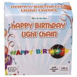 LED Lysslynge Happy Birthday