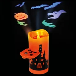 LED Projektor Kubbelys Halloween