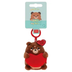 Legami Nøkkelring Bamse med Hjerte
