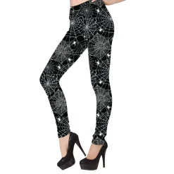 Leggings Edderkoppnett