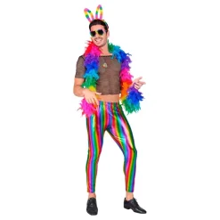Leggings i regnbuefarger
