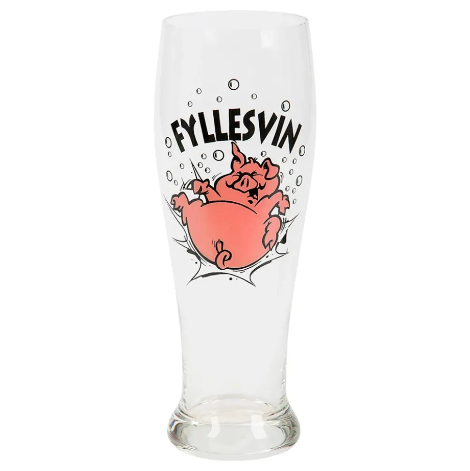 Ølglass Fyllesvin