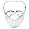Lysestake Hjerteformet Transparent