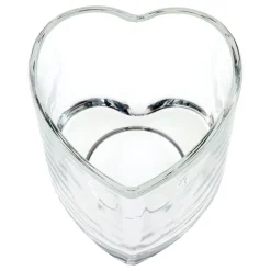 Lysestake Hjerteformet Transparent