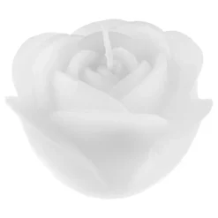 Lys Roseformet Hvit
