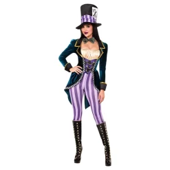 Mad Hatter Jumpsuit Deluxe Kostyme