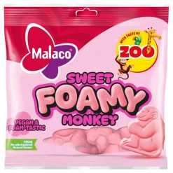 Malaco Zoo Sweet Foamy Monkey Storpakning