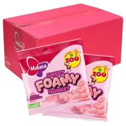 Malaco Zoo Sweet Foamy Monkey Storpakning
