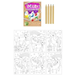 Malebok Mini Enhjørning