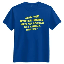 Man Var Nykter I Morse T-skjorte