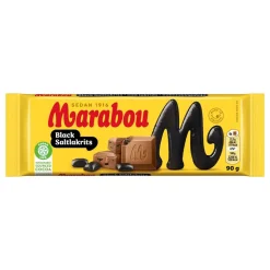 Marabou Black Saltlakrits