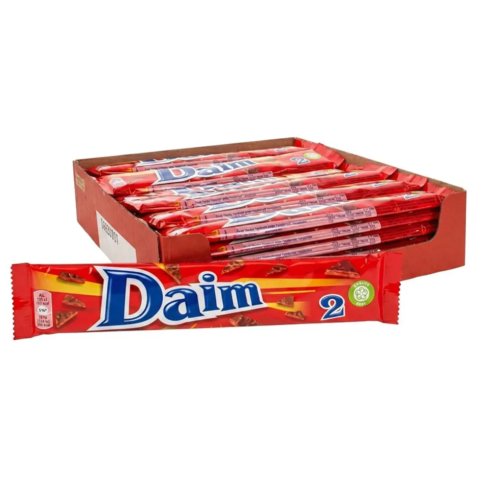 Marabou Daim Sjokoladebit Dobbel Storpakning