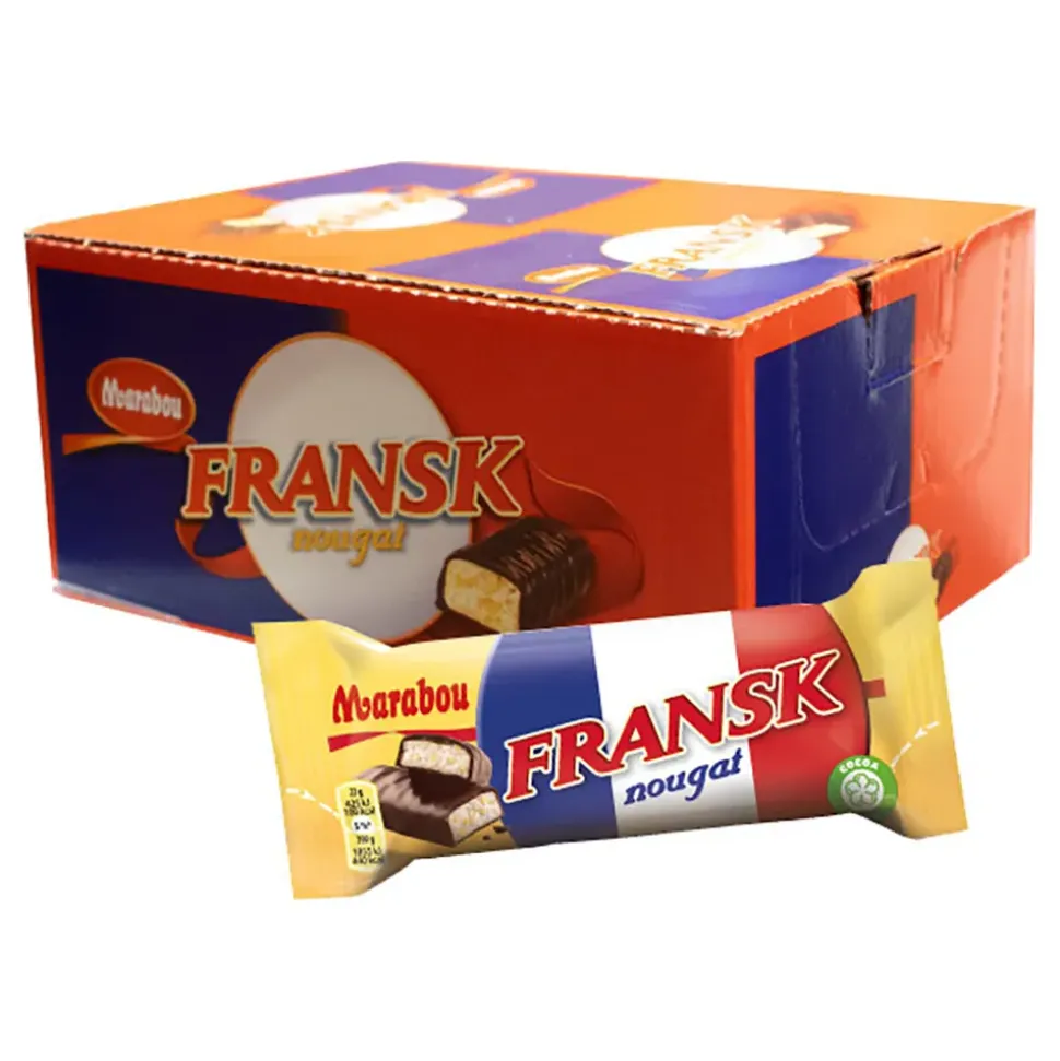 Marabou Dobbel Fransk Nougat Storpakning
